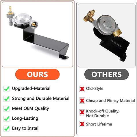 Uniflasy Gas Grill Valve Regulator For Weber Q And Q Series