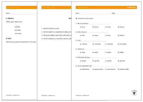 FSL eBooks, Worksheets and Lesson Plans - Education by Shala Books