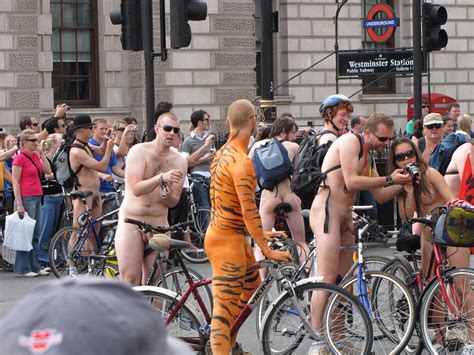 London Naked Bike Ride Jon Fidler Flickr