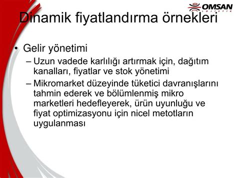 PPT D inamik Fiyatlandırma Stratejileri PowerPoint Presentation free