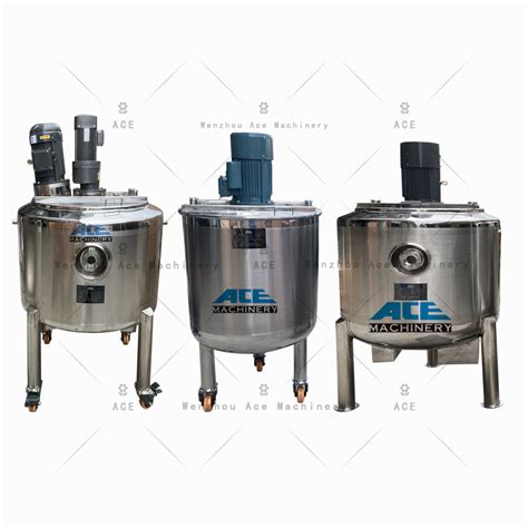 200L Stainless Steel Double Jacketed Heat Chemical Mix Machine With