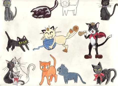 Anime Cats By Cnsgurl22 On Deviantart