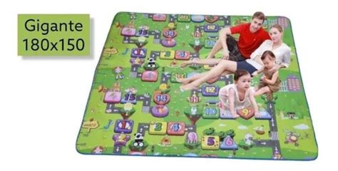 Tapete Infantil Atividades Bebê Gigante Térmico 180 X 150 SHOPBR