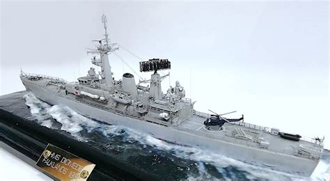 8 Sg Ma Hms Diomede Leander Class Frigate Falklands 1982 By Ian Ruscoe Scale Modelling Now