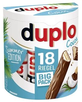 Schokoriegel Duplo Vollmilch Cococ längste Praline der Welt bei