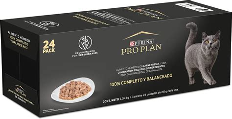 Purina Pro Plan Pouches Gato Adulto Pollo G Caja Con Piezas