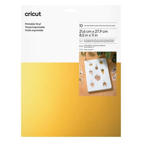 Cricut Printable Matte Vinyl For Customized Creations Worksheets