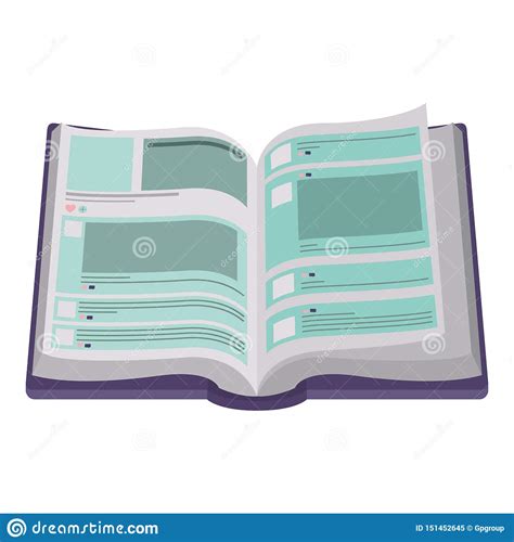 Icono Aislado Del Libro De Texto Ilustraci N Del Vector Ilustraci N