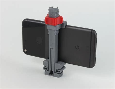 3d Printed Universal Phone Tripod Mount By Jakejake Pinshape