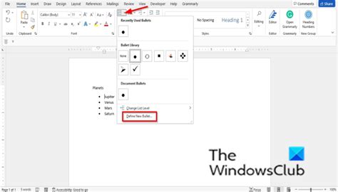 Cómo crear y agregar viñetas personalizadas en PowerPoint o Word ES Atsit