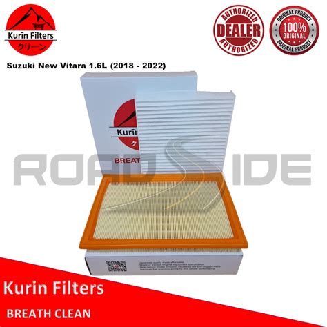 Kurin Combo Filters Air Cabin For Suzuki New Vitara L