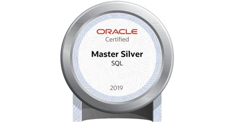 Oracle Master Silver Sql Oracle Database Sql Certified Associate