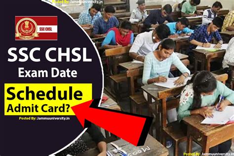 SSC CHSL 2023 Notification Exam Date Out Fore Tier 1 Exam