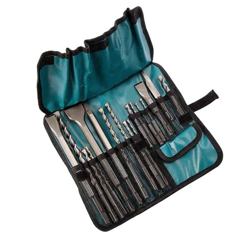 Makita 17 Piece Standard Sds Plus Drill And Chisel Assortment Set