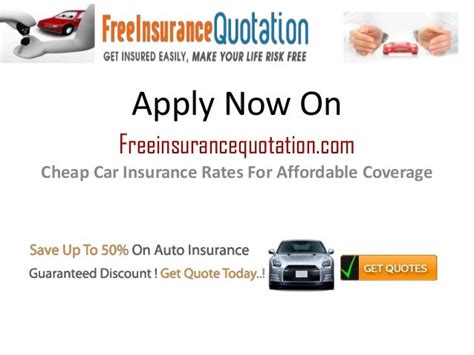 Cheap Car Insurance Rates For Affordable Coverage