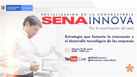 Minciencias Colombia on Twitter Agéndate I SENAInnova es la