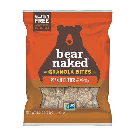 Bear Naked Granola Bites Peanut Butter Honey