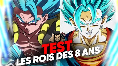 Les Rois Des Ans Test Gogeta Et Vegetto Zlr Dokkan Battle Gbl Youtube