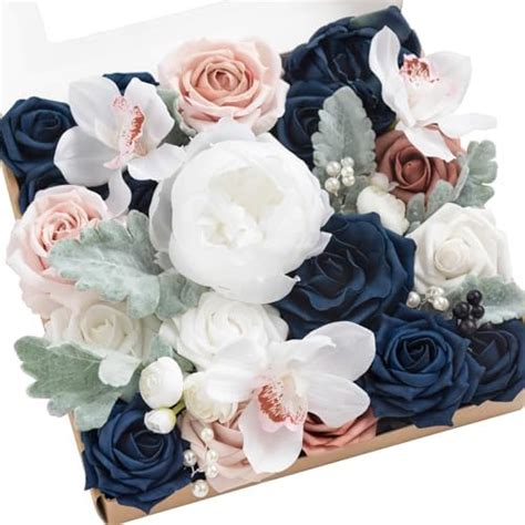 Amazon Ling S Moment Artificial Flowers Box Set For Diy Wedding