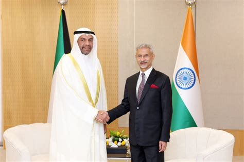 Indiansinkuwait Eam Jaishankar Holds Bilateral Meetings With