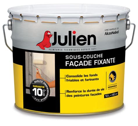 Peinture Sous Couche Fixante Pour Facade Blanc Litres Julien