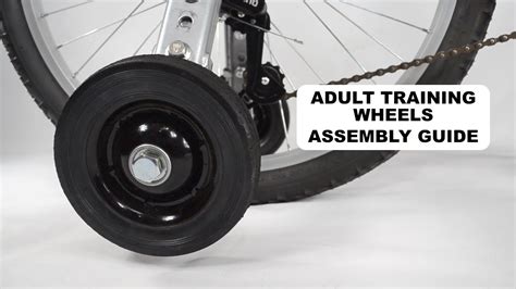 How To Install The Adult Training Wheels The Best Training Wheels To Learn How To Ride A Bike