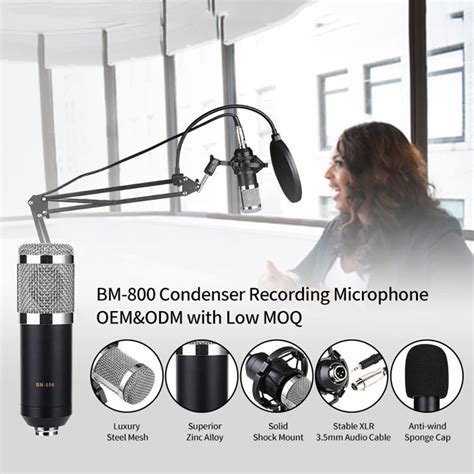 Buy Abody BM800 Professional Condenser Microphone Podcast Live