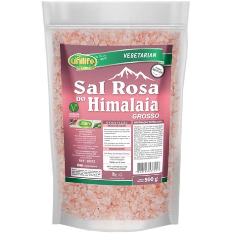 Sal Rosa Do Himalaia Grosso 1kg Original Unilife Shopee Brasil