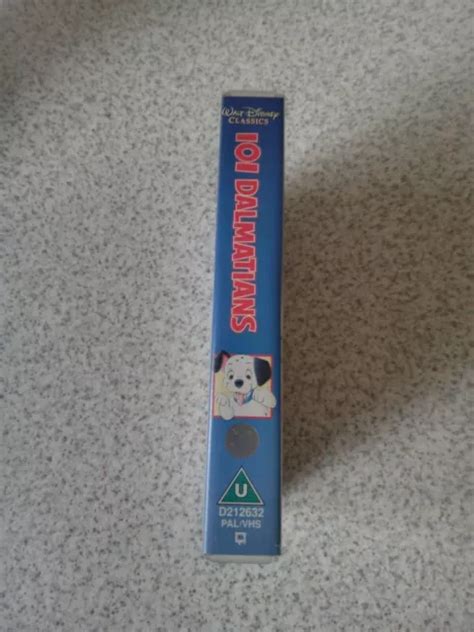 101 DALMATIANS VHS PAL UK Video DISNEY CLASSIC HOLOGRAM 1997 1 99