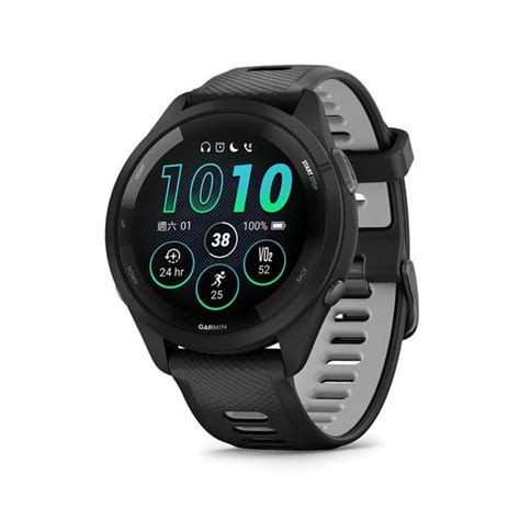 Forerunner 265 Gps智慧心率進階跑錶 率性黑 智慧手錶 Garmin 台灣