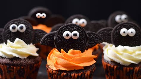 Oreo Halloween Bat Cupcakes YouTube