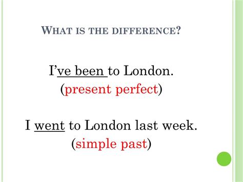 PPT PRESENT PERFECT Vs SIMPLE PAST PowerPoint Presentation Free