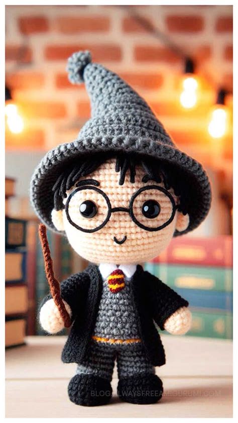 Harry Potter Amigurumi Crochet Free Pattern In Harry Potter