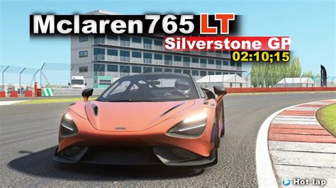 765LT fritando em Silverstone Volta rápida YouTube