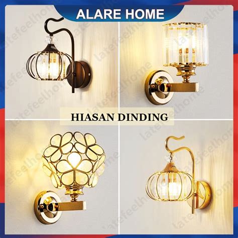 Jual Lampu Dinding Kristal Lampu Hias Dinding Kamar Tidur Ruang Tamu