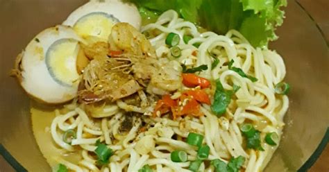 Resep Mie Kuah Kari Udang Oleh Yashella Tirana Cookpad