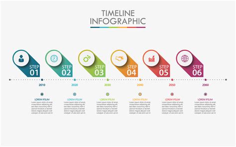 Modern timeline business infographic template 680028 Vector Art at Vecteezy