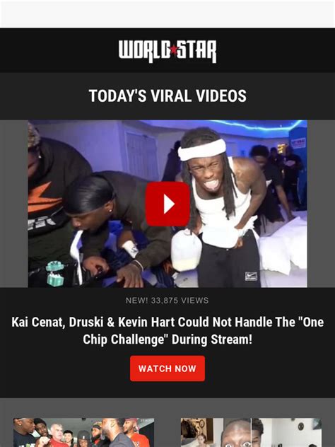 Worldstar Kai Cenat Druski Kevin Hart Could Not Handle The One