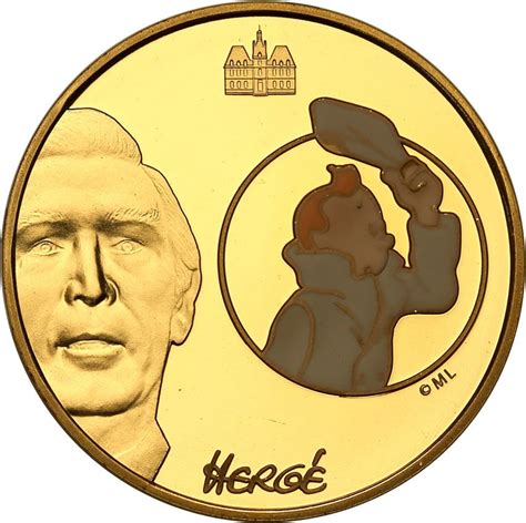 Francja 10 Euro 2007 Tintin I Herage Archiwum Niemczyk Pl