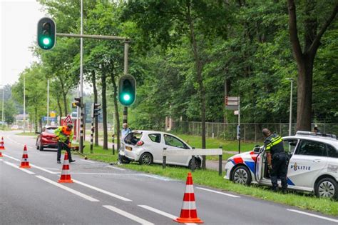 Flinke Schade Na Kop Staart Botsing Utrechtseweg N237 Amersfoort