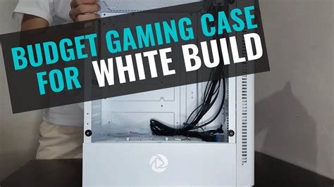 Inplay Meteor 03 Unboxing Budget Gaming Case White Build Youtube