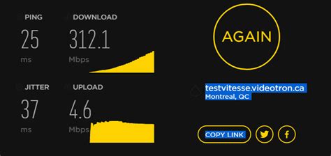 Résolu Vitesse Internet Et Jitter La Communauté Vidéotron 20183