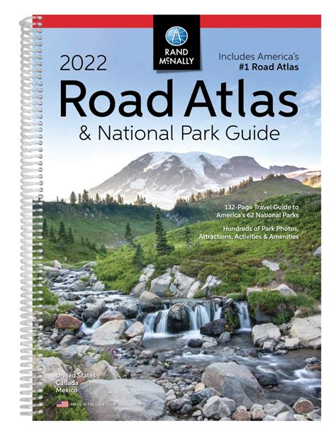 Amazon 2022 Road Atlas And National Park Guide Rand Mcnally National