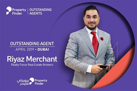 The Outstanding Agent Award Goes To Riyaz Merchant From Realty Force