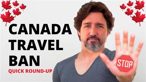 CANADA TRAVEL RESTRICTIONS CONFIRMED BY JUSTIN TRUDEAU CIC NEW NEWS