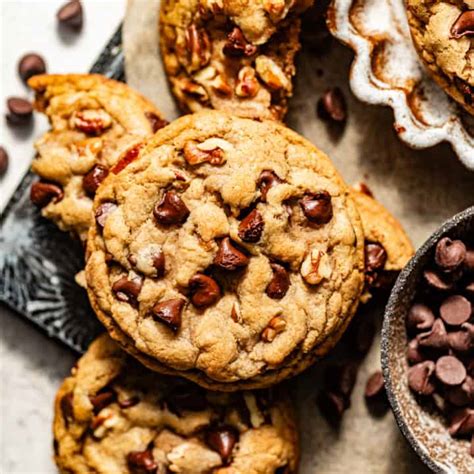 Brown Butter Chocolate Chip Cookies Britney Breaks Bread