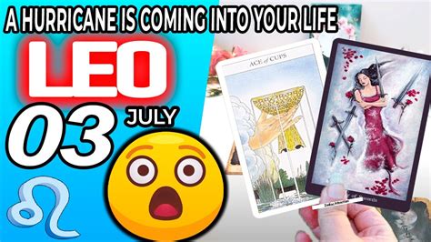 Leo ♌️ Surprise😲a Hurricane Is Coming Into Your Life🥶 Horoscope For