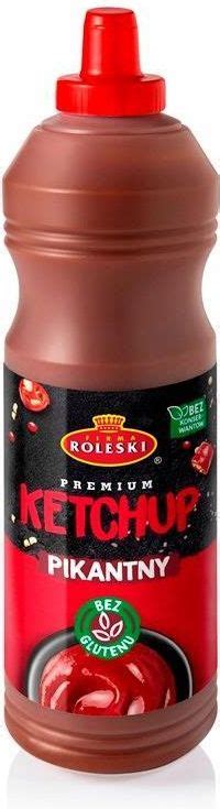 Roleski Ketchup Pikantny Premium 1L Ceny I Opinie Ceneo Pl