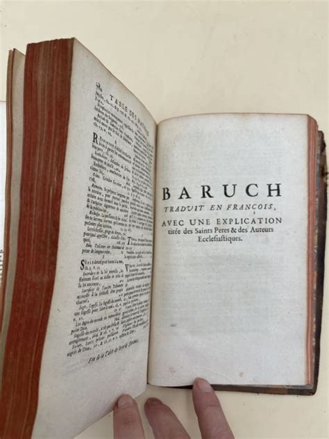 J R Mie Baruch Traduit En Fran Ois Avec Une Explication Tir E Des