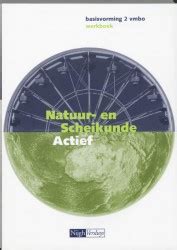 Bureau Isbn Natuur En Scheikunde Actief Vmbo Werkboek